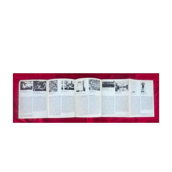 Whitney Museum 20th-Century American Art Brochure 10 Panel 1980s NYC Vintage - Picture 3 of 4